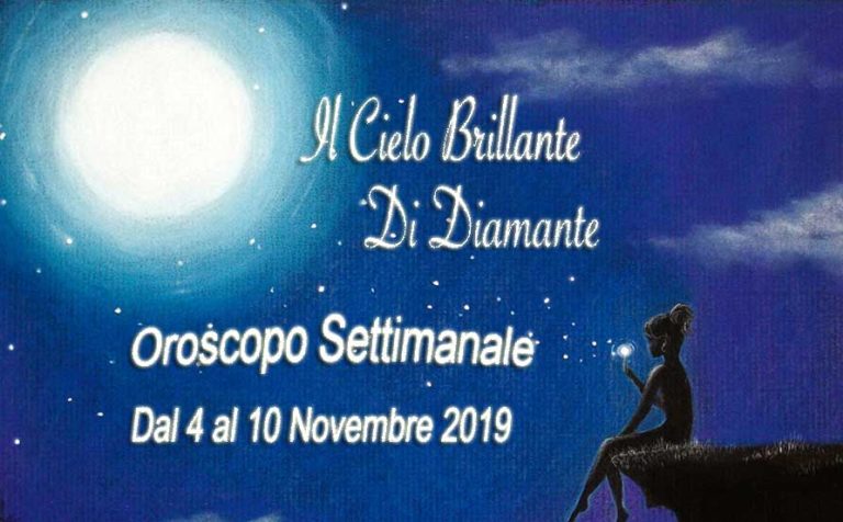 Oroscopo dal 4 al 10 Novembre 2019